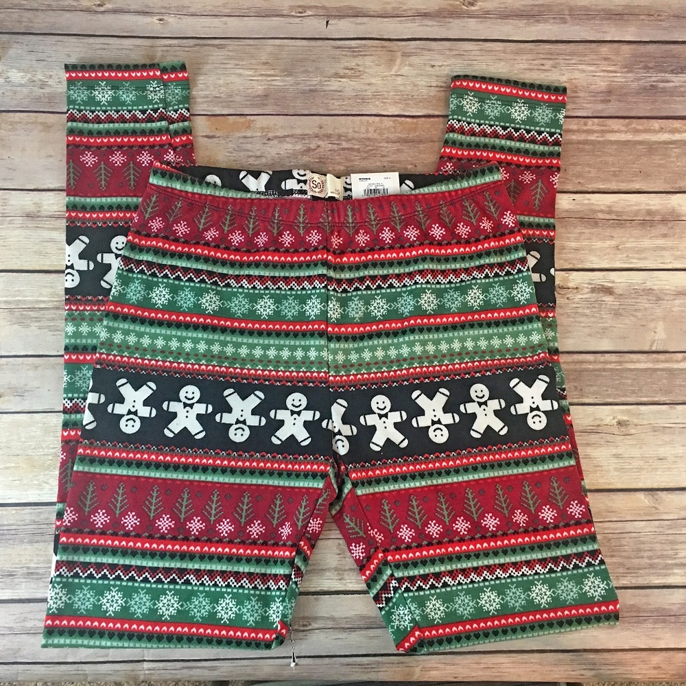 Holiday Leggings - Gingerbread Man - Picture 8 of 8